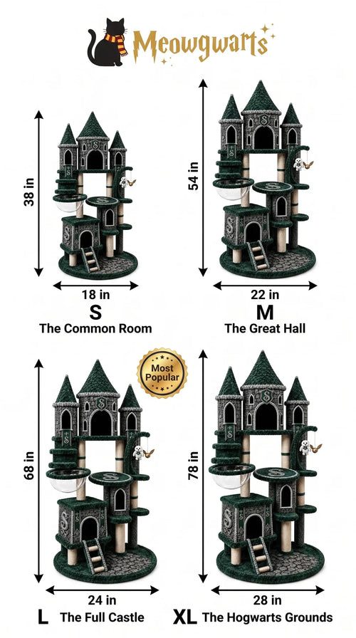 MeowGwarts™ Cat Tower